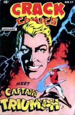 Captain Triumphs erster Auftritt bei Quality Comics
